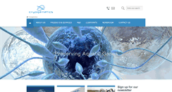 Desktop Screenshot of cryogenetics.com